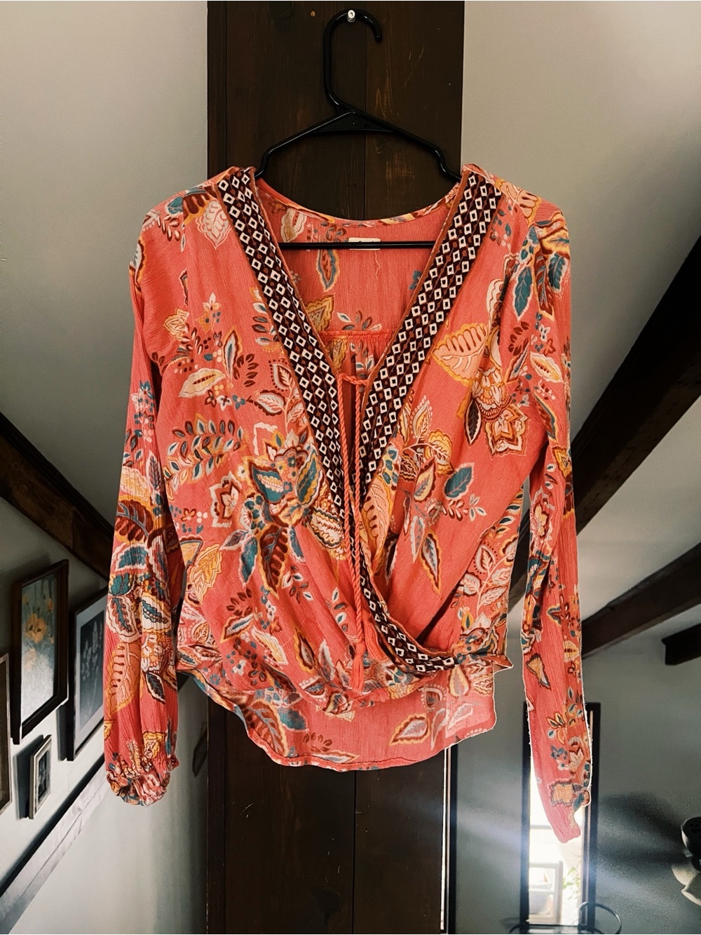Y2K Hollister Floral Top
